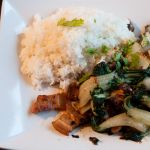 Roter Schweinebauch mit Pak-choi (Kexi)