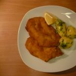 2010-10-03 2. Gang - Mini-Wiener-Schnitzel mit Petersilienkartoffeln