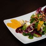 2015-01-11 1. Gang - Wintersalat mit Mozzarella und Orangen