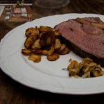 2015-04-26 3. Gang - Roastbeef Ende im Gelaende - hier hat der Spass ein Loch